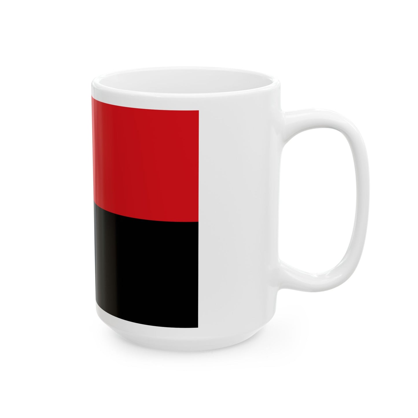 Flag of Zoutleeuw (Belgium) White Coffee Mug-Go Mug Yourself