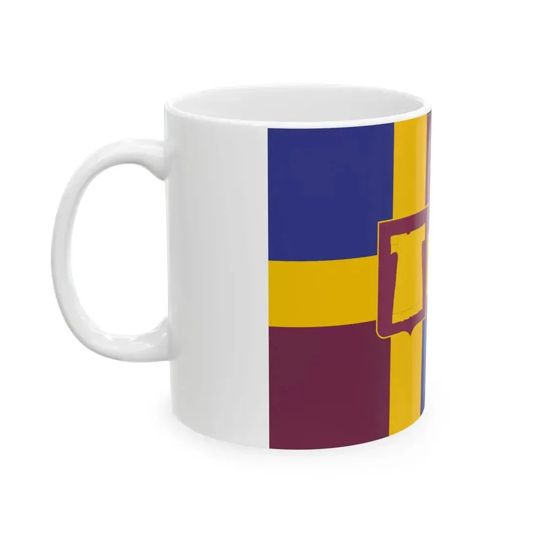 Flag of Zugdidi Municipality (Georgia) White Coffee Mug - Go Mug Yourself