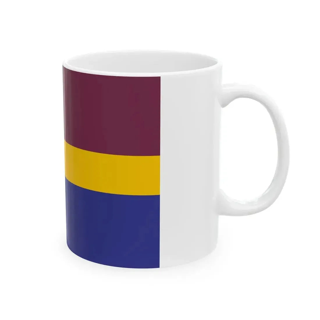 Flag of Zugdidi Municipality (Georgia) White Coffee Mug - Go Mug Yourself