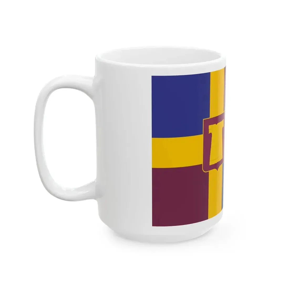 Flag of Zugdidi Municipality (Georgia) White Coffee Mug - Go Mug Yourself