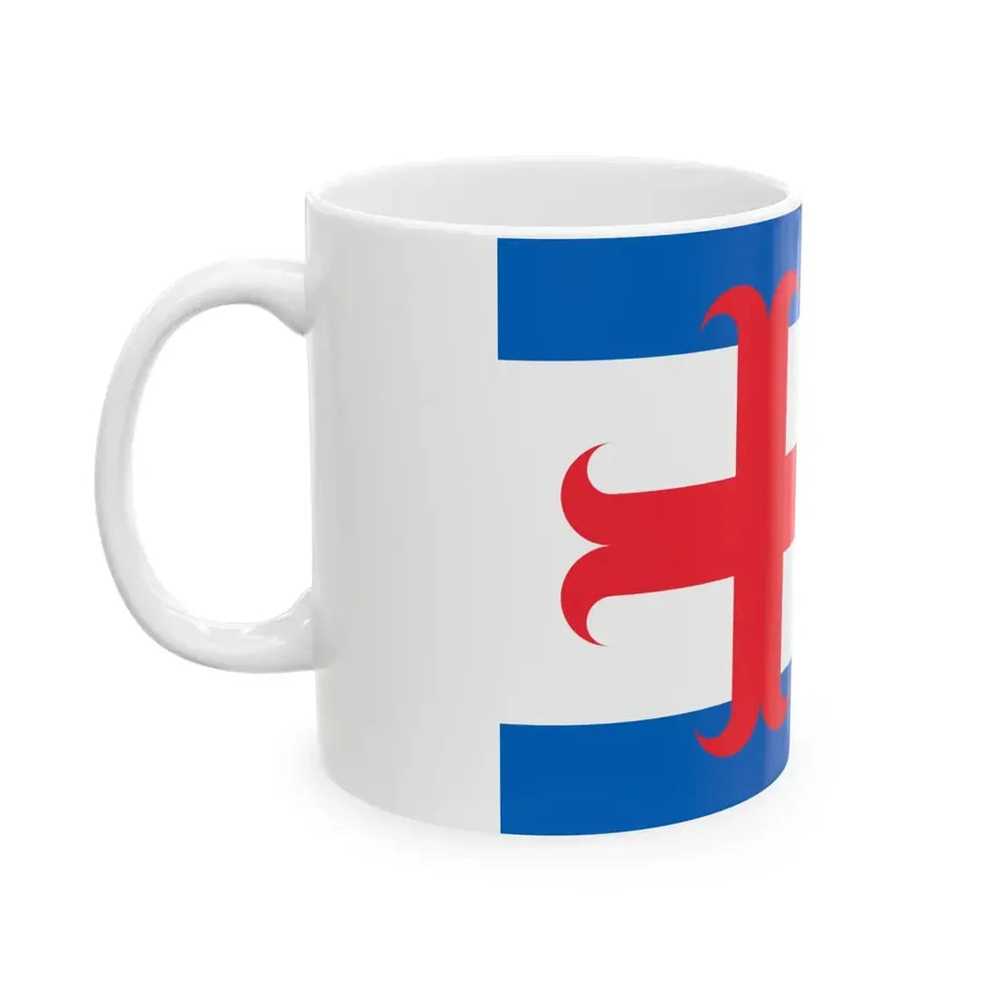 Flag of Zutphen (Netherlands) White Coffee Mug - Go Mug Yourself