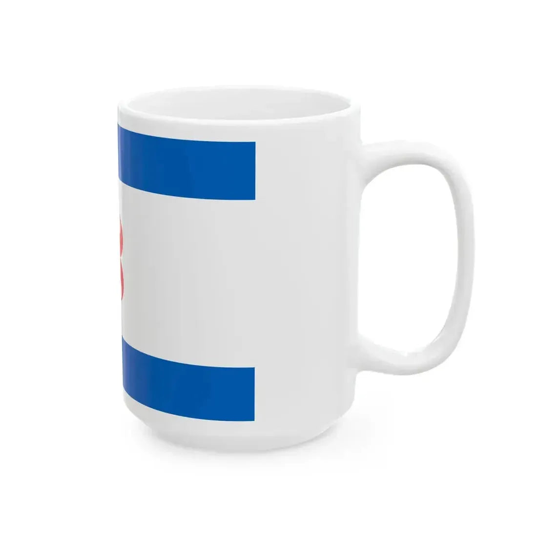 Flag of Zutphen (Netherlands) White Coffee Mug - Go Mug Yourself