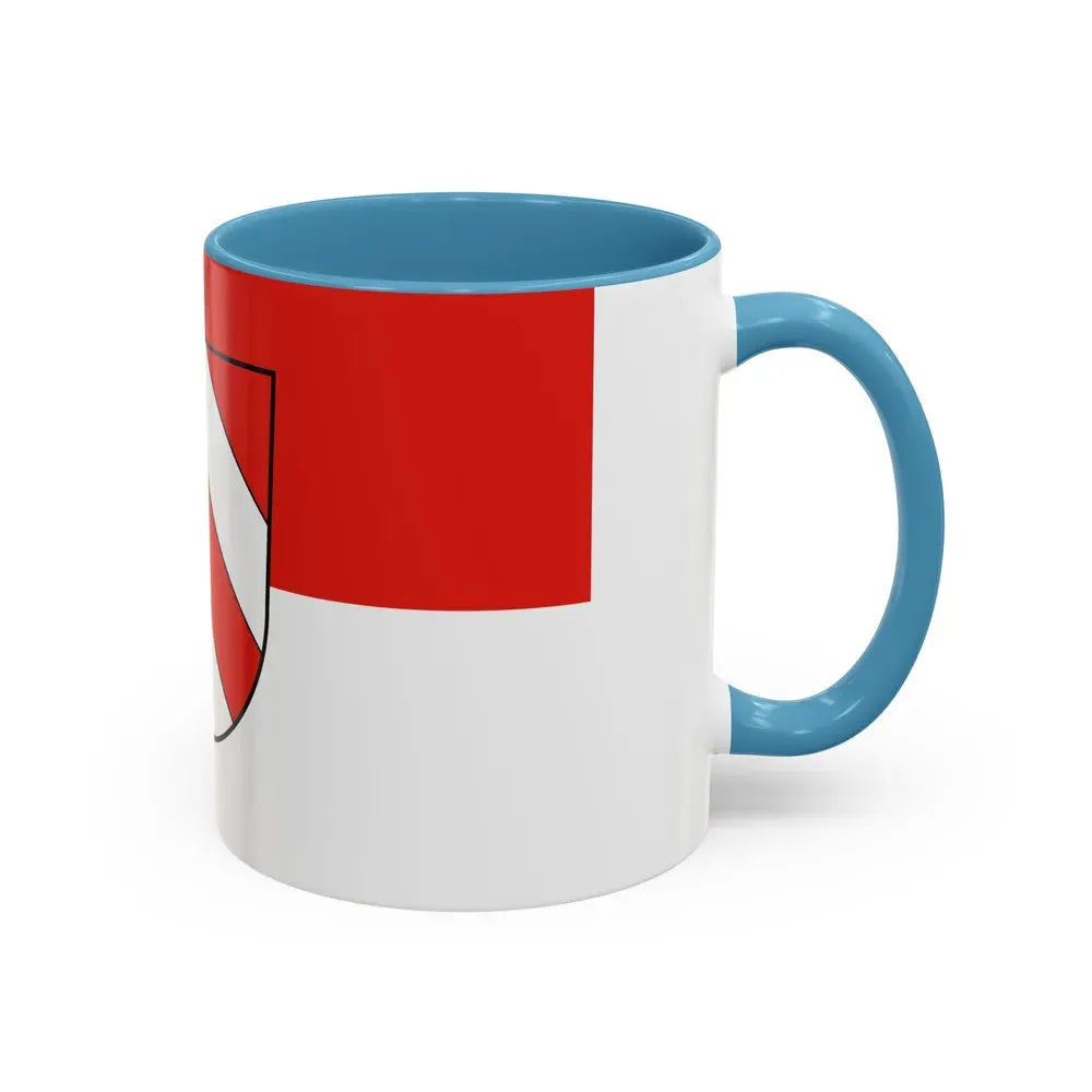 Flag of Zwickau Germany - Accent Coffee Mug - Go Mug Yourself