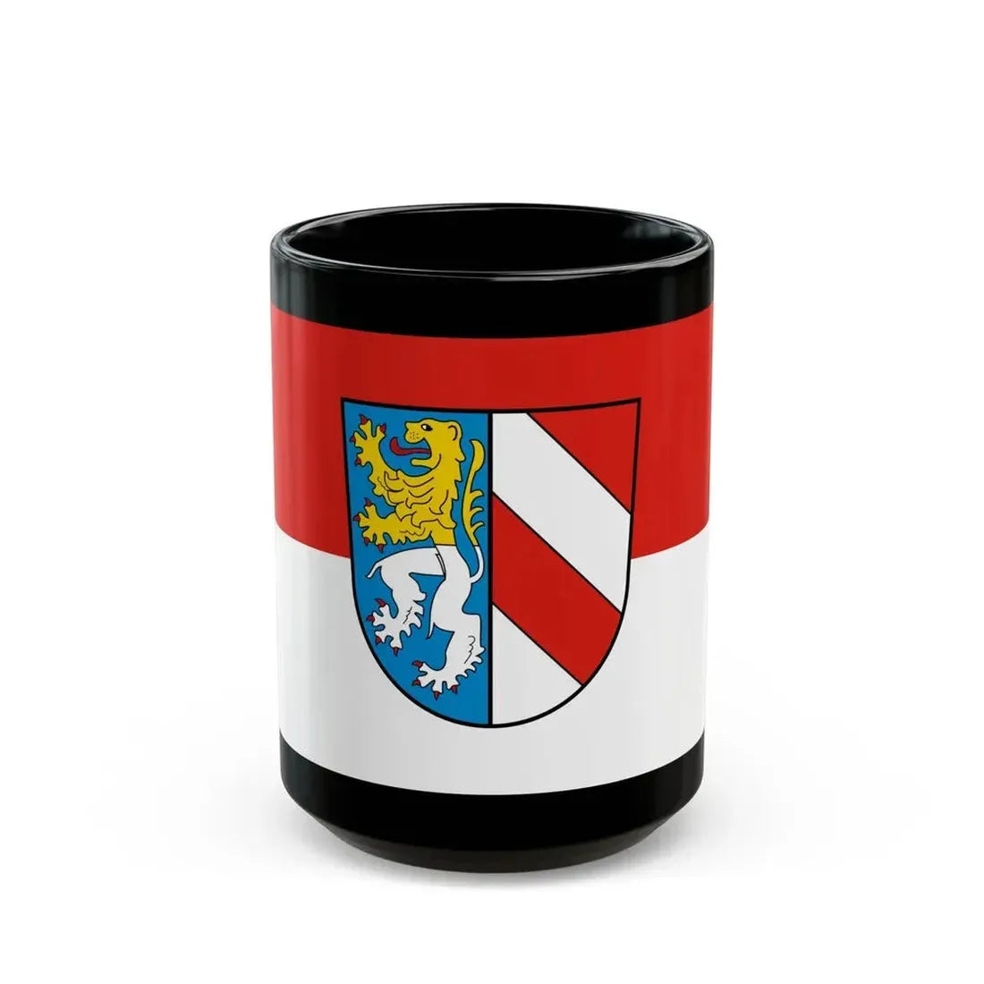 Flag of Zwickau Germany - Black Coffee Mug 15oz - Go Mug Yourself