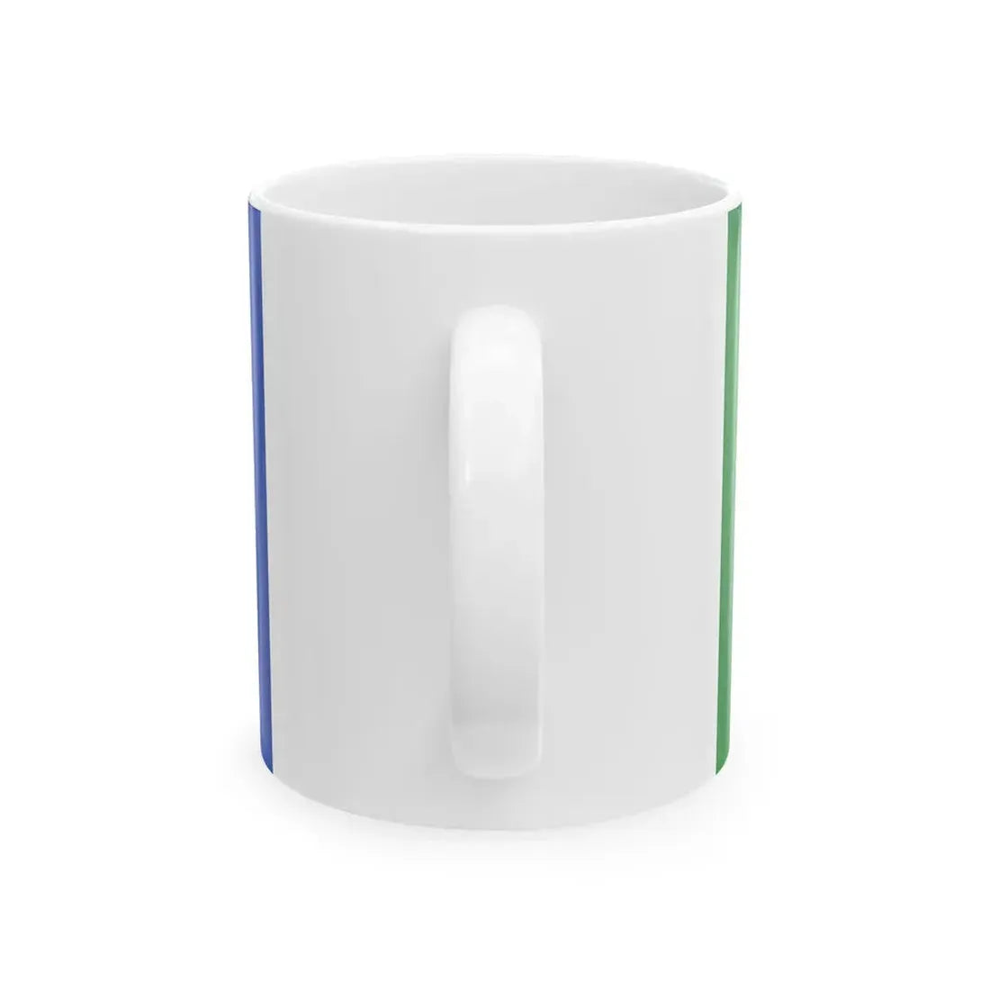 Flag of Zwijndrecht Belgium (Belgium) White Coffee Mug - Go Mug Yourself