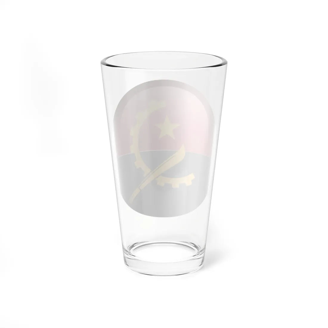 Flag orb Angola (Angola) Pint Glass 16oz - Go Mug Yourself
