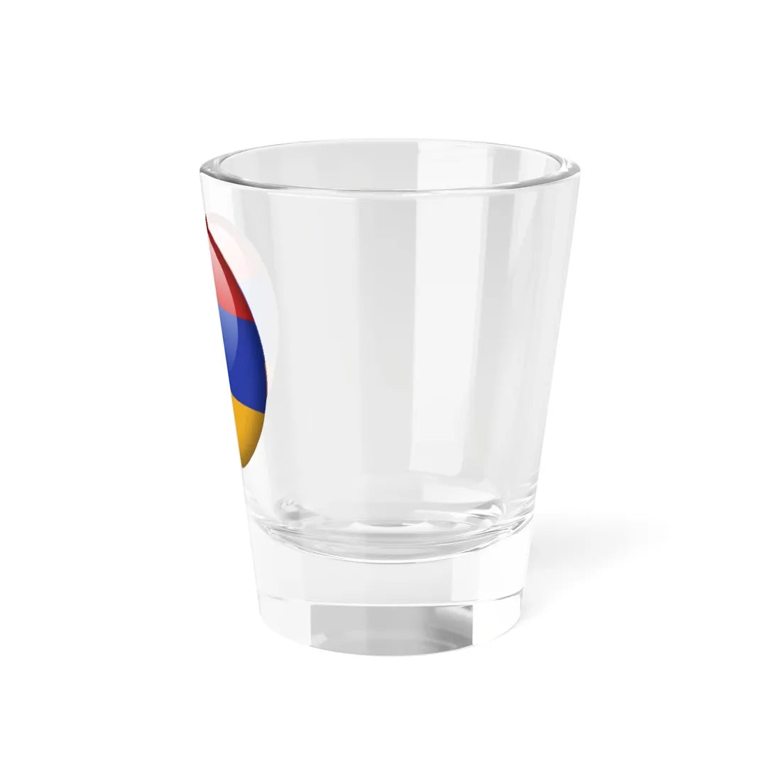 Flag orb Armenia (Armenia) Shot Glass 1.5oz - Go Mug Yourself