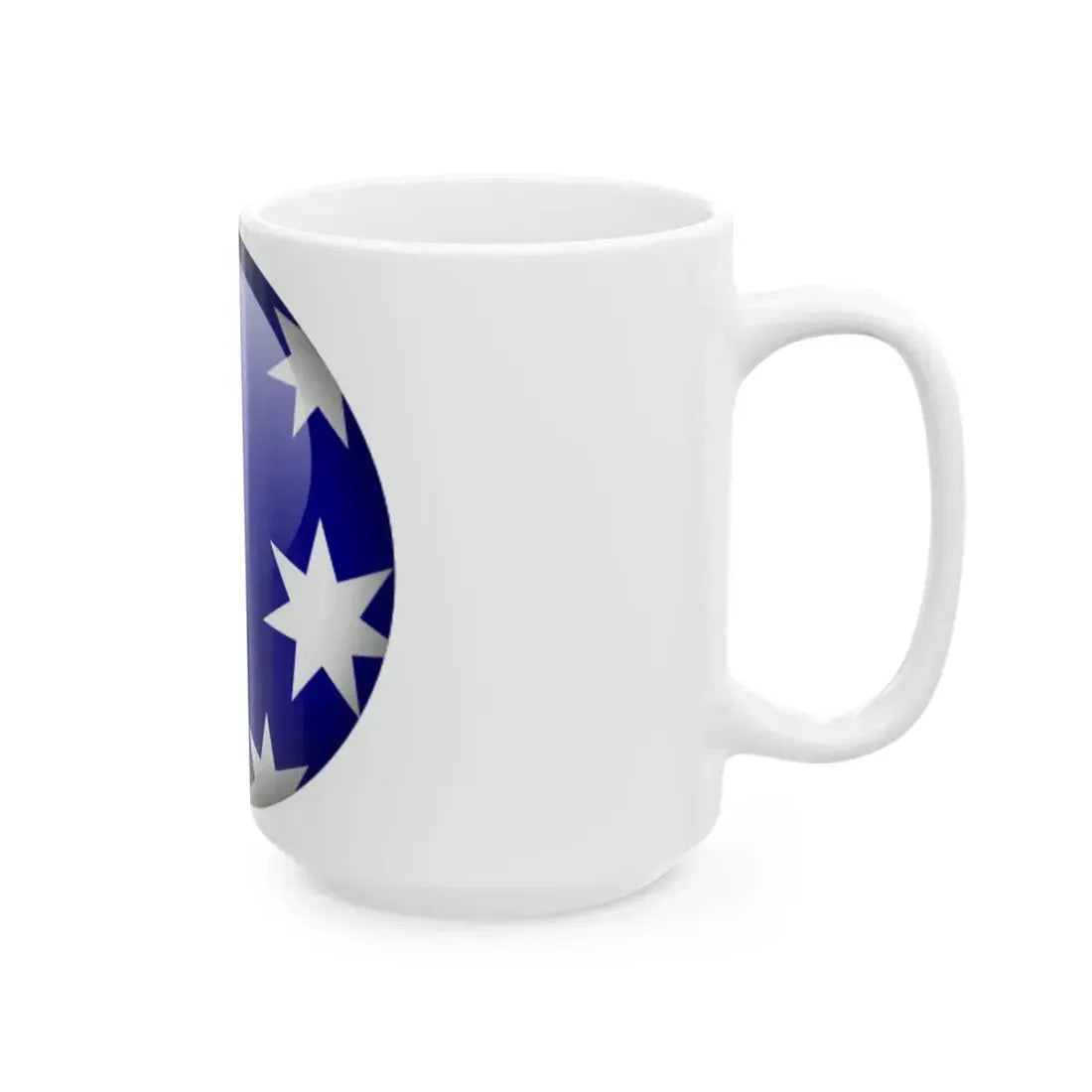 Flag orb Australia (Australia) White Coffee Mug - Go Mug Yourself