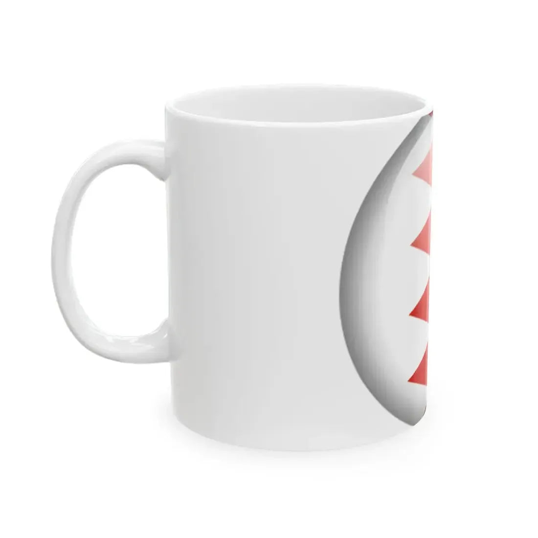 Flag orb Bahrain (Bahrain) White Coffee Mug - Go Mug Yourself