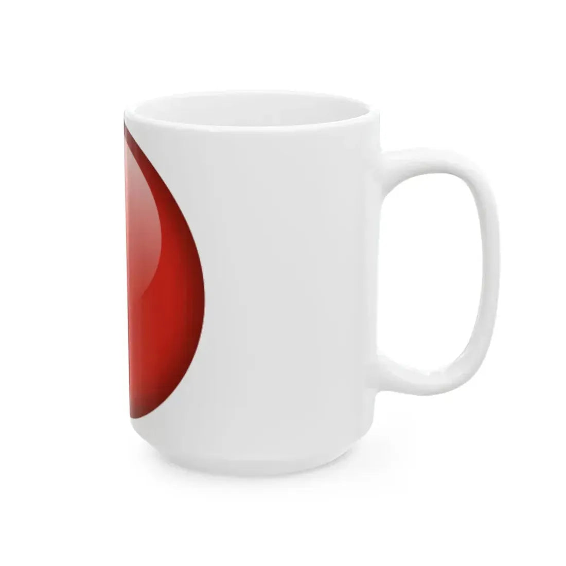 Flag orb Bahrain (Bahrain) White Coffee Mug - Go Mug Yourself