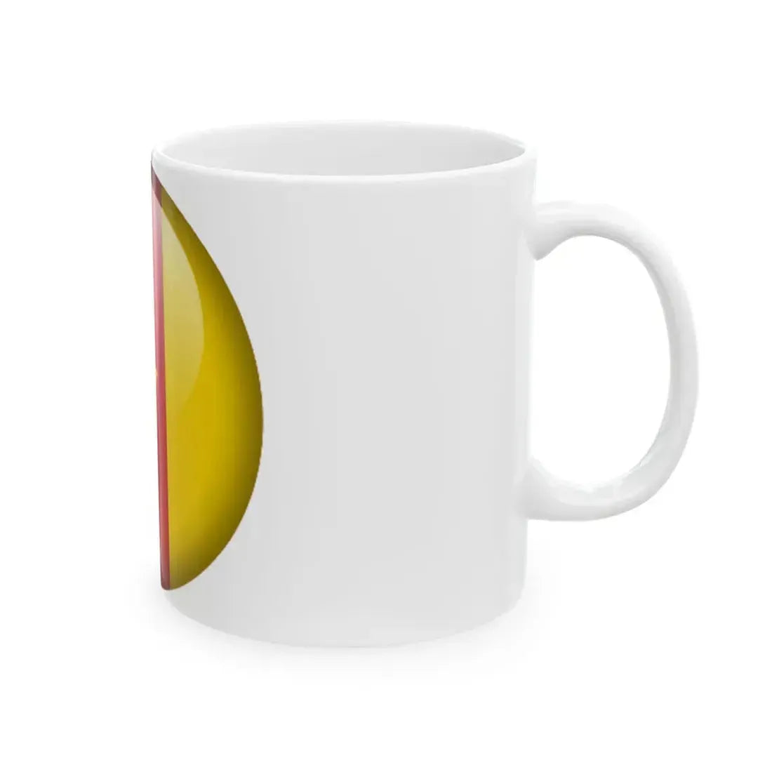 Flag orb Cameroon (Cameroon) White Coffee Mug - Go Mug Yourself