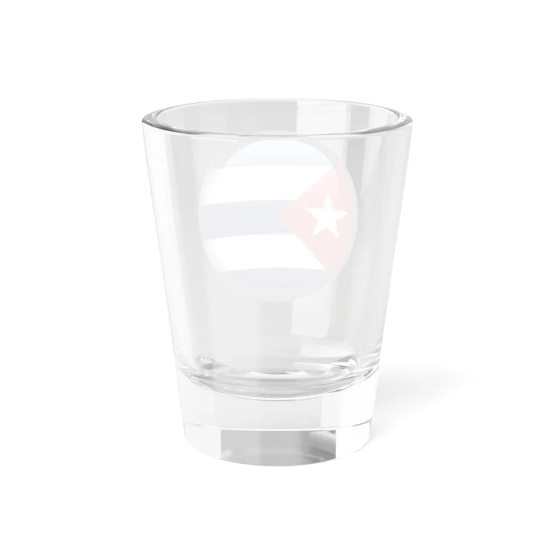 Flag orb Cuba (Cuba) Shot Glass 1.5oz - Go Mug Yourself