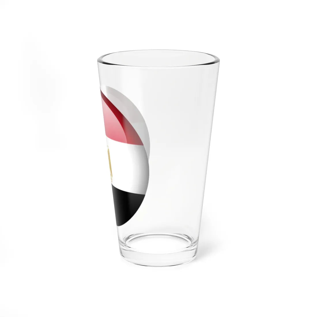 Flag orb Egypt (Egypt) Pint Glass 16oz - Go Mug Yourself