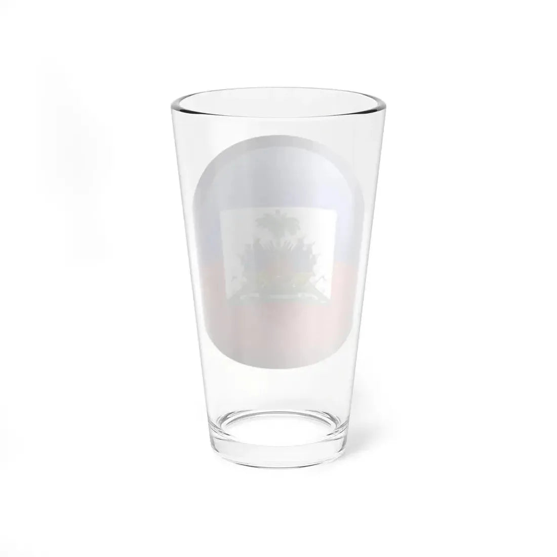 Flag orb Haiti (Haiti) Pint Glass 16oz - Go Mug Yourself
