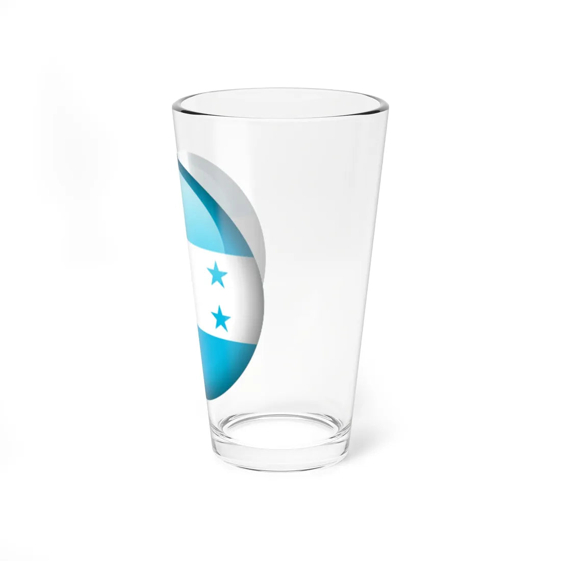 Flag orb Honduras (Honduras) Pint Glass 16oz - Go Mug Yourself