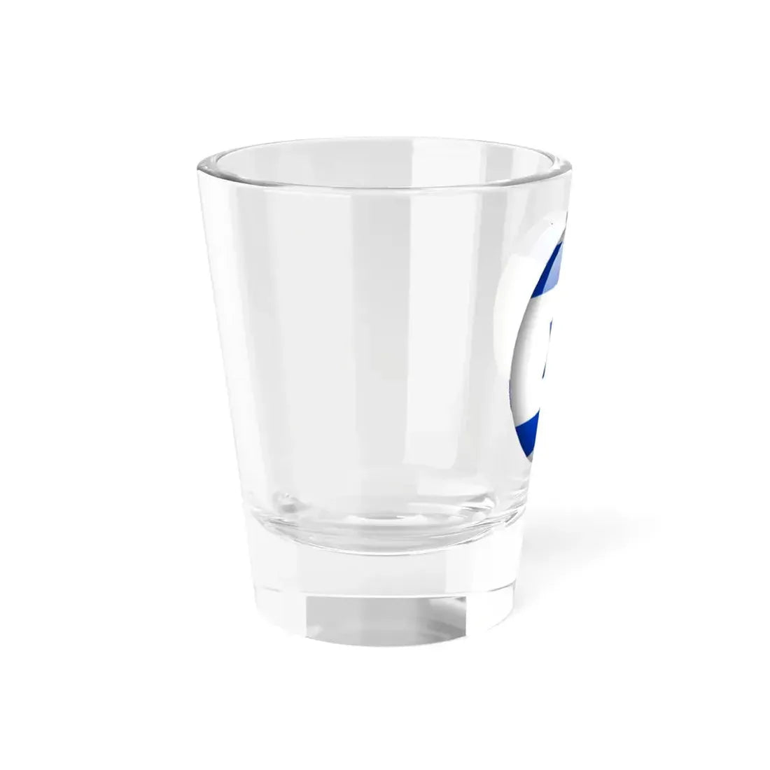 Flag orb Israel (Israel) Shot Glass 1.5oz - Go Mug Yourself