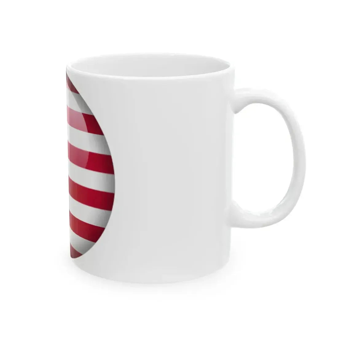 Flag orb Liberia (Liberia) White Coffee Mug - Go Mug Yourself