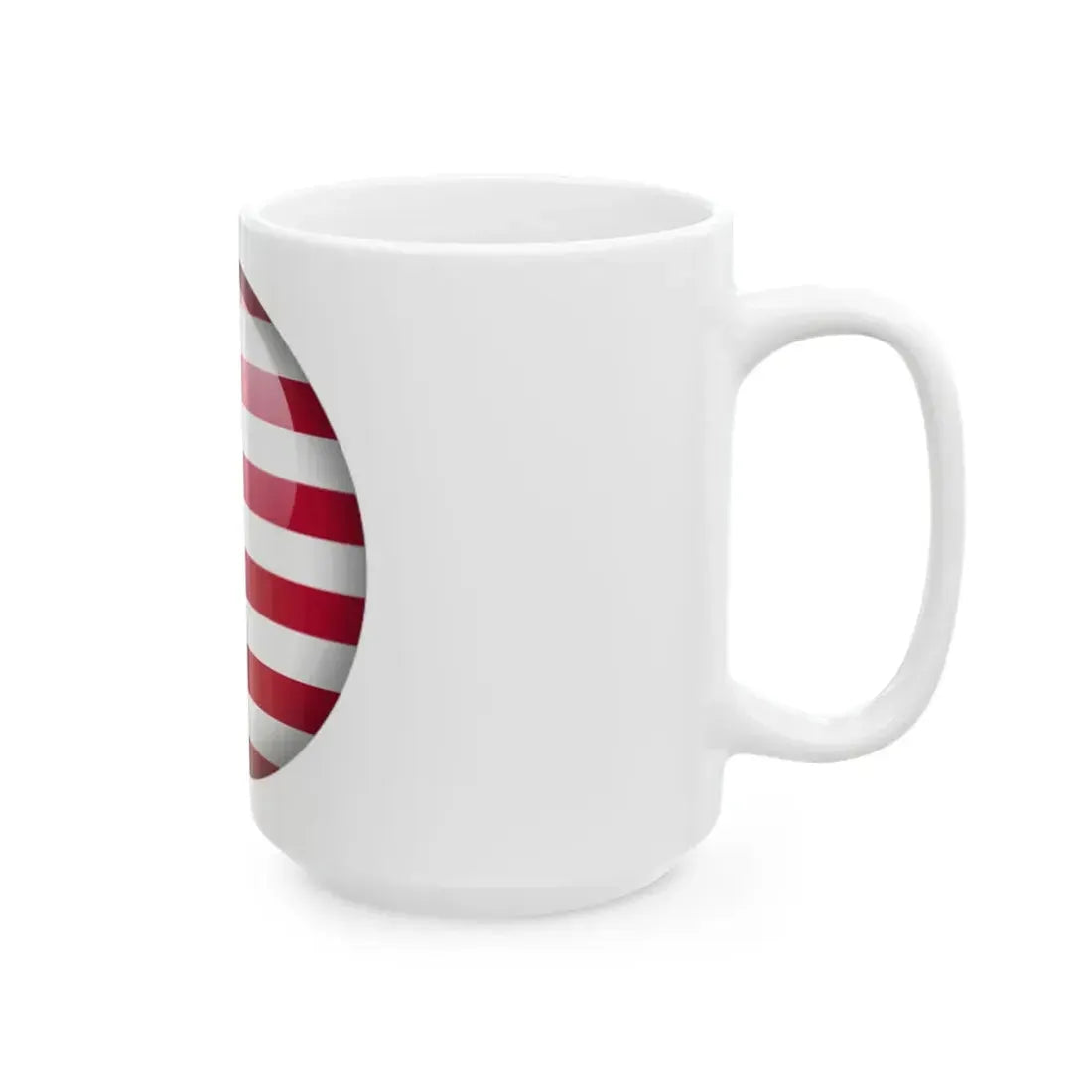 Flag orb Liberia (Liberia) White Coffee Mug - Go Mug Yourself