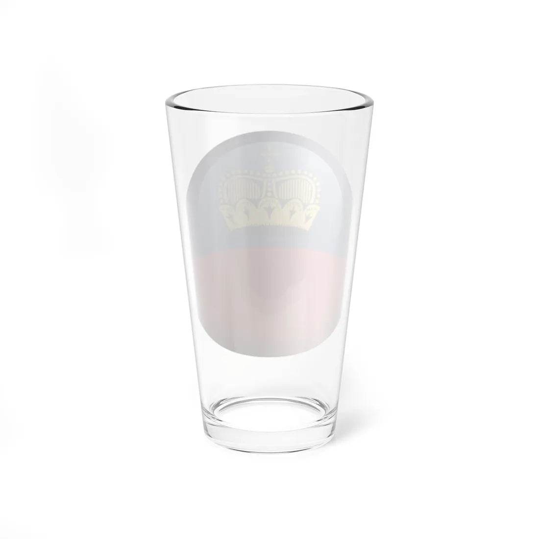 Flag orb Liechtenstein (Liechtenstein) Pint Glass 16oz - Go Mug Yourself