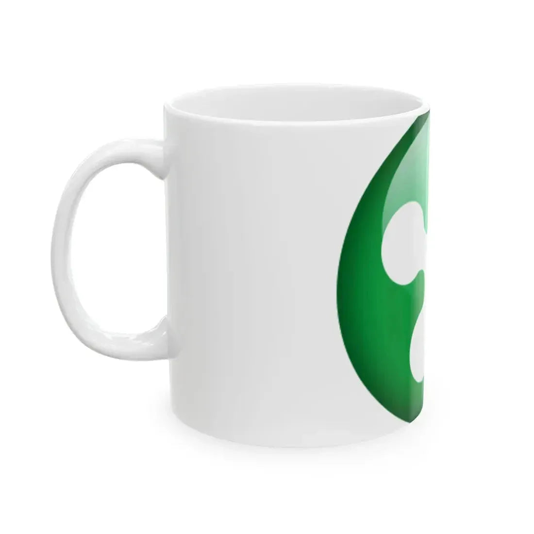 Flag orb Lombardy (Italy) White Coffee Mug - Go Mug Yourself