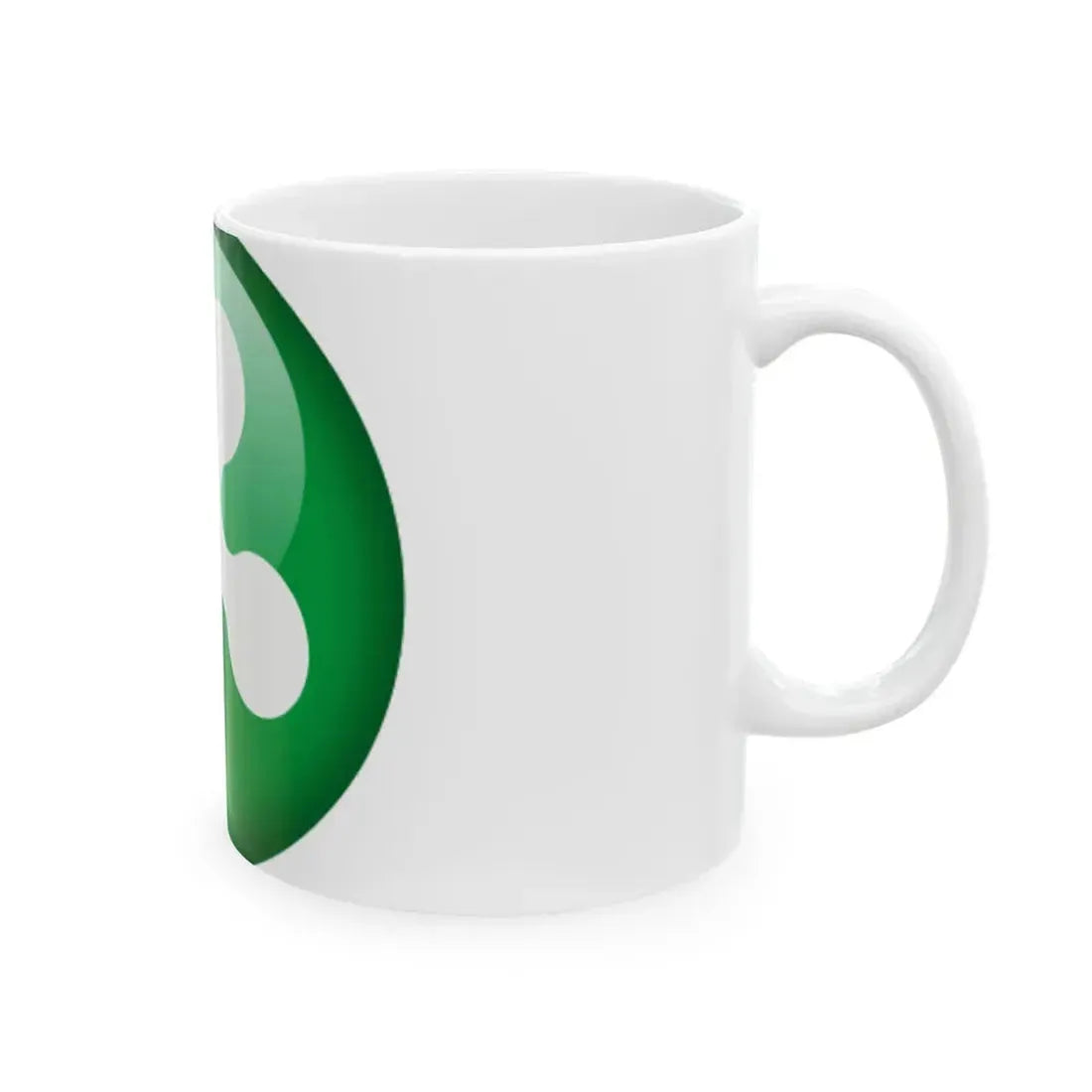 Flag orb Lombardy (Italy) White Coffee Mug - Go Mug Yourself