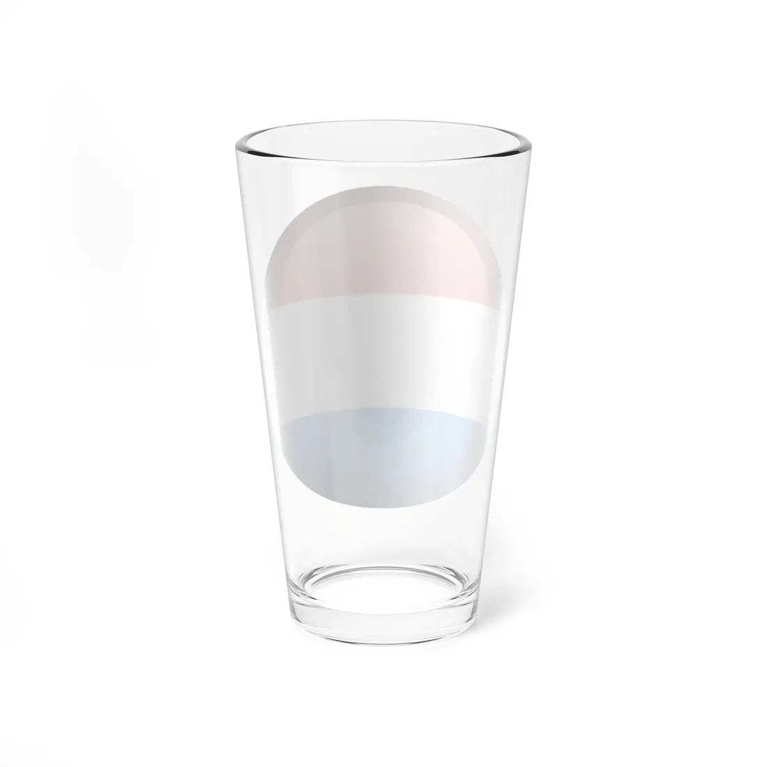 Flag orb Luxembourg (Luxembourg) Pint Glass 16oz - Go Mug Yourself