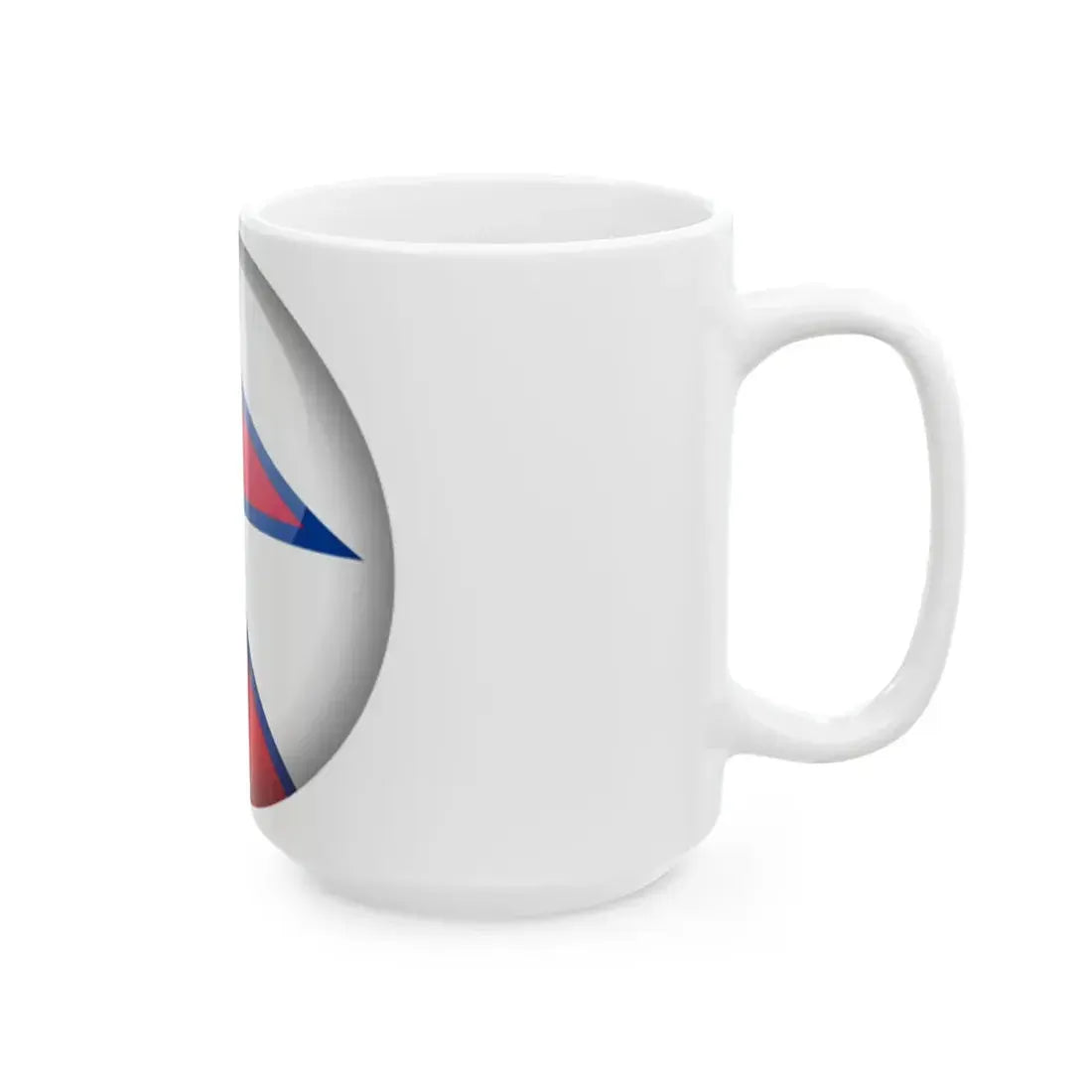 Flag orb Nepal (Nepal) White Coffee Mug - Go Mug Yourself
