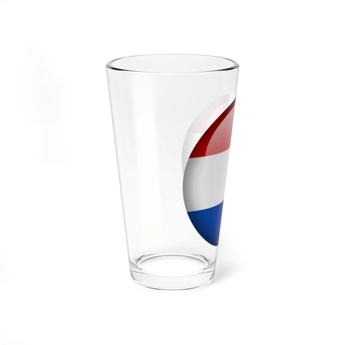 Flag orb Netherlands (Netherlands) Pint Glass 16oz - Go Mug Yourself