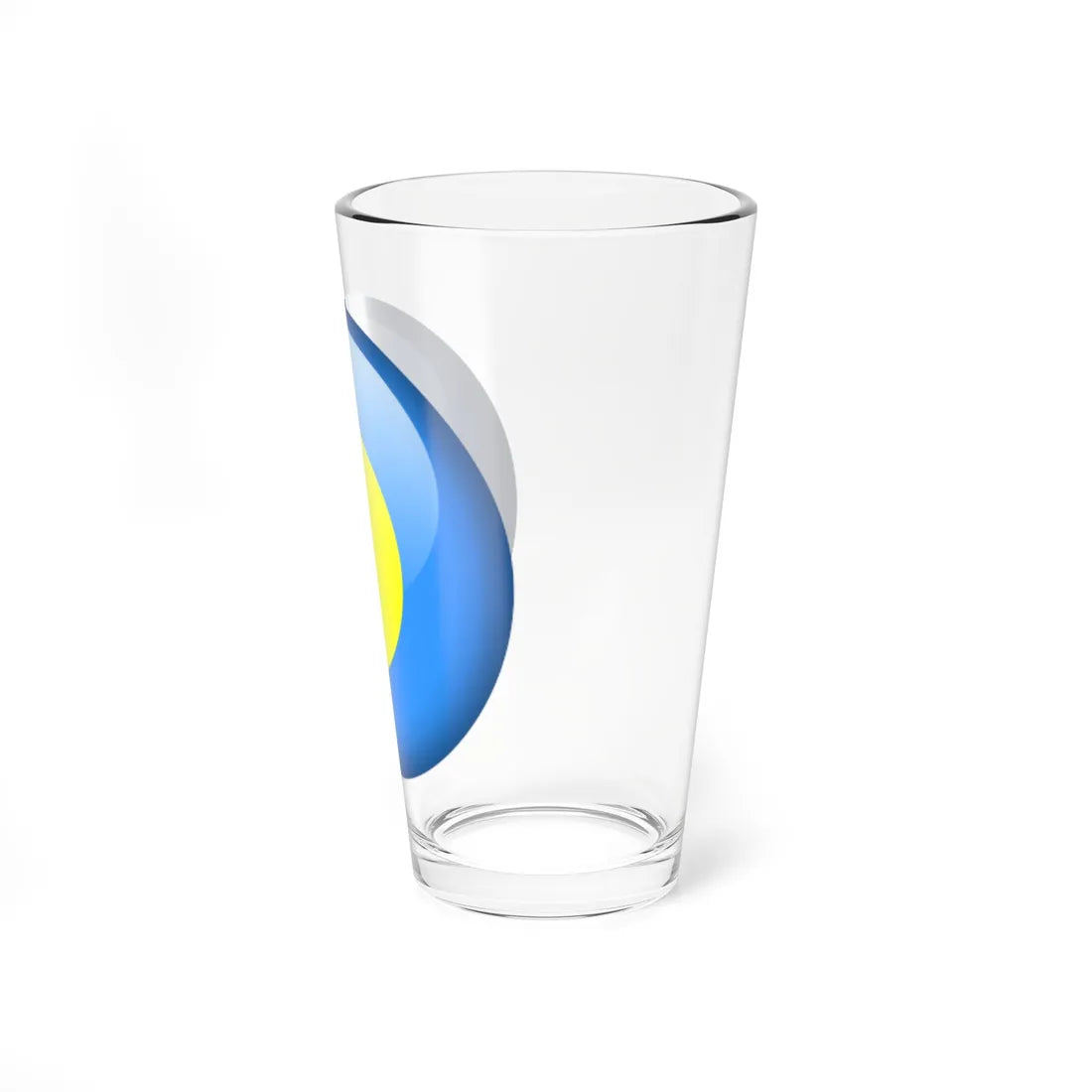 Flag orb Palau (Palau) Pint Glass 16oz - Go Mug Yourself