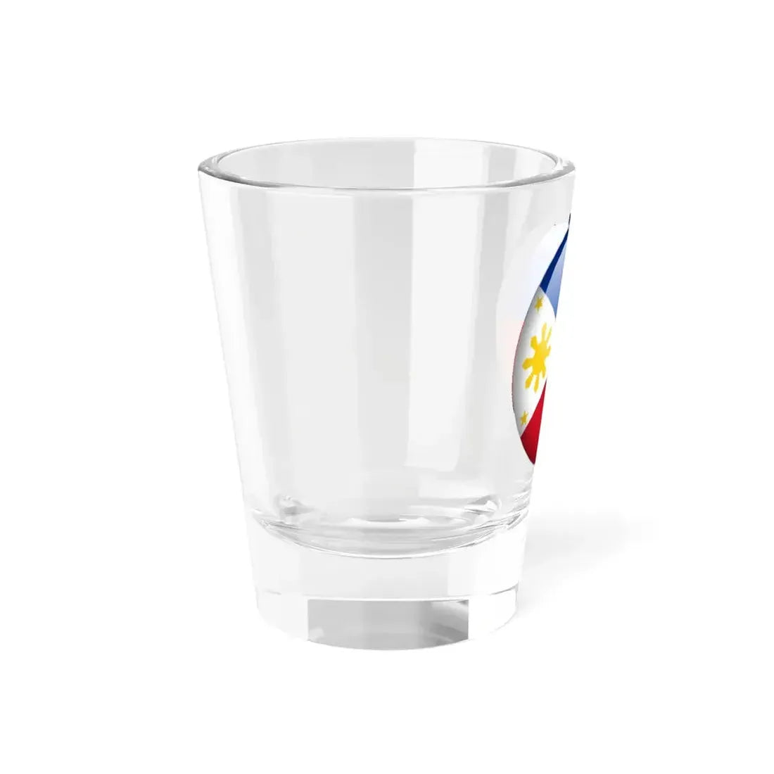Flag orb Philippines (Philippines) Shot Glass 1.5oz - Go Mug Yourself
