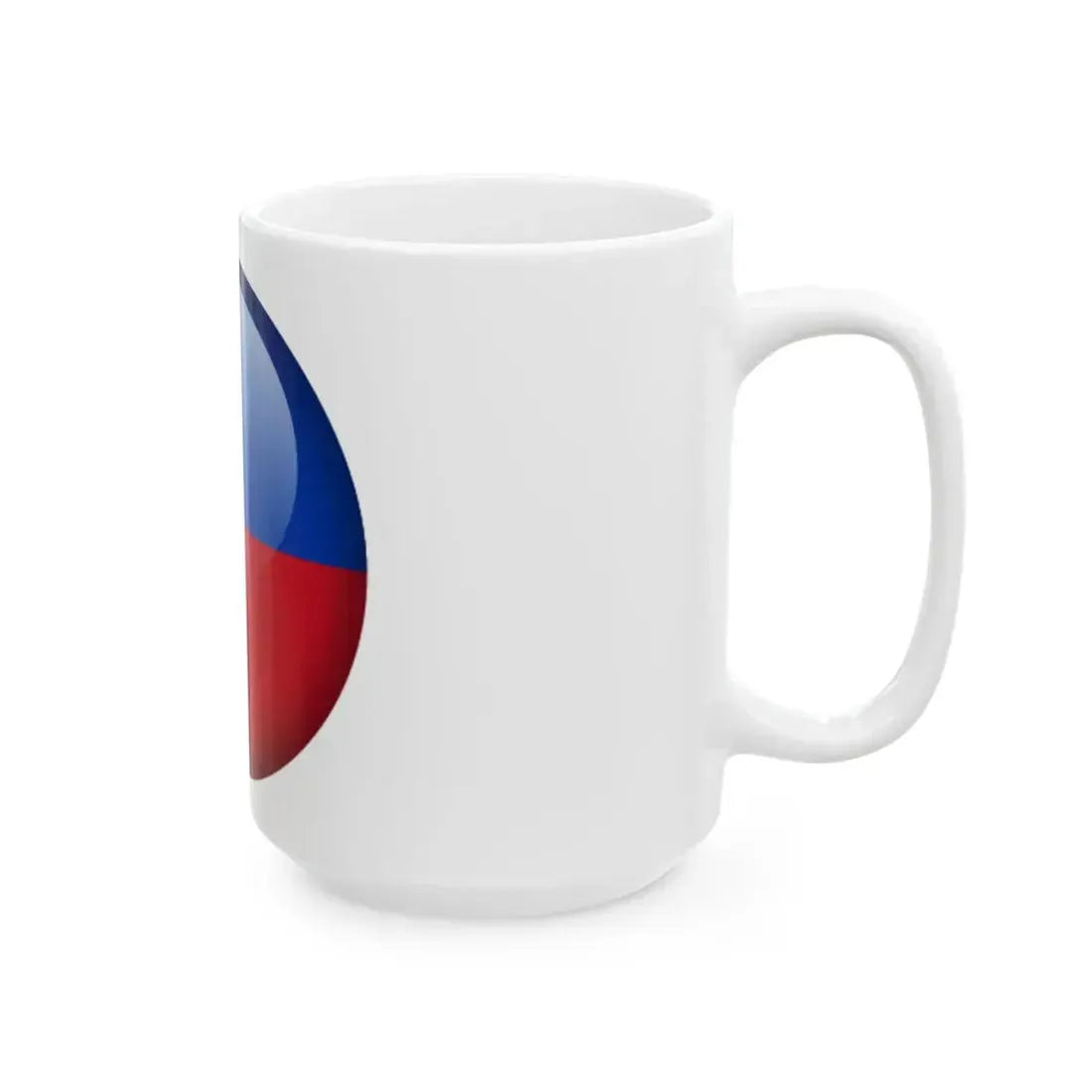 Flag orb Philippines (Philippines) White Coffee Mug - Go Mug Yourself