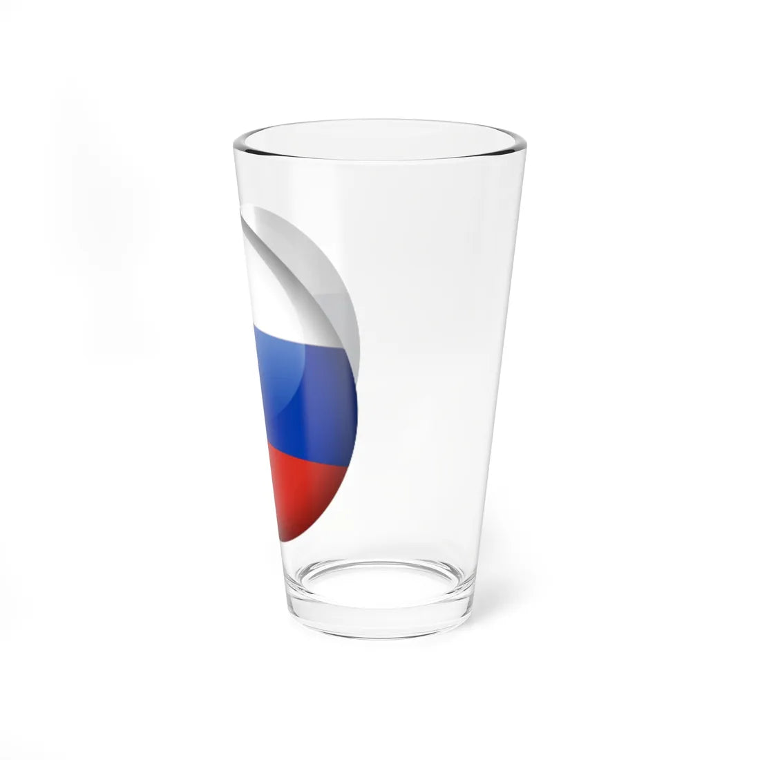 Flag orb Russia (Russia) Pint Glass 16oz - Go Mug Yourself