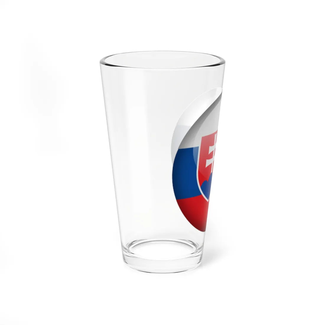 Flag Orb Slovakia (Slovakia) Pint Glass 16oz - Go Mug Yourself