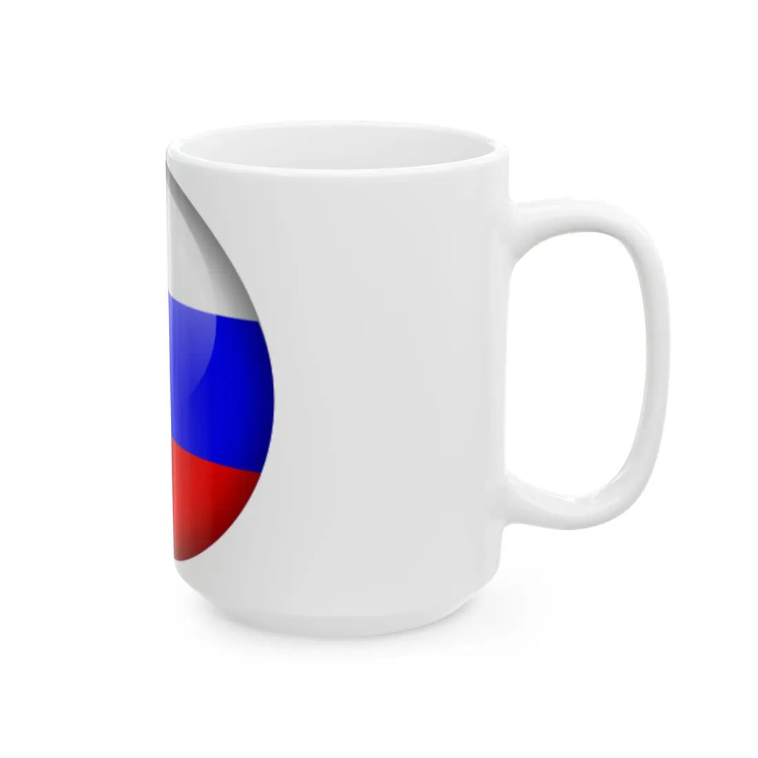 Flag orb Slovenia (Slovenia) White Coffee Mug - Go Mug Yourself