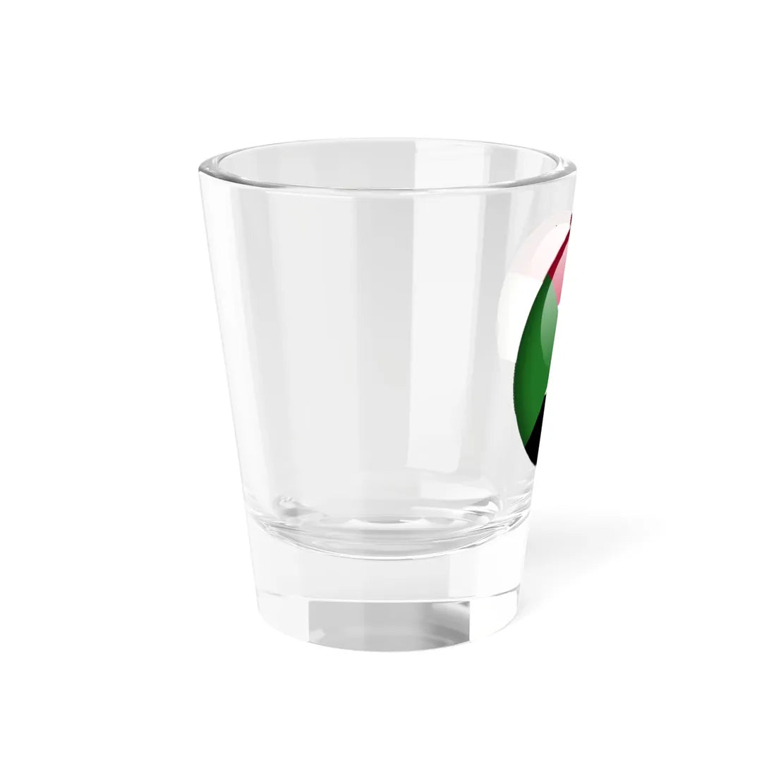 Flag orb Sudan (Sudan) Shot Glass 1.5oz - Go Mug Yourself