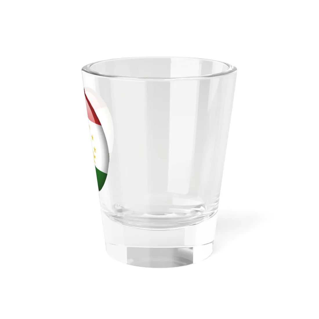 Flag orb Tajikistan (Tajikistan) Shot Glass 1.5oz - Go Mug Yourself