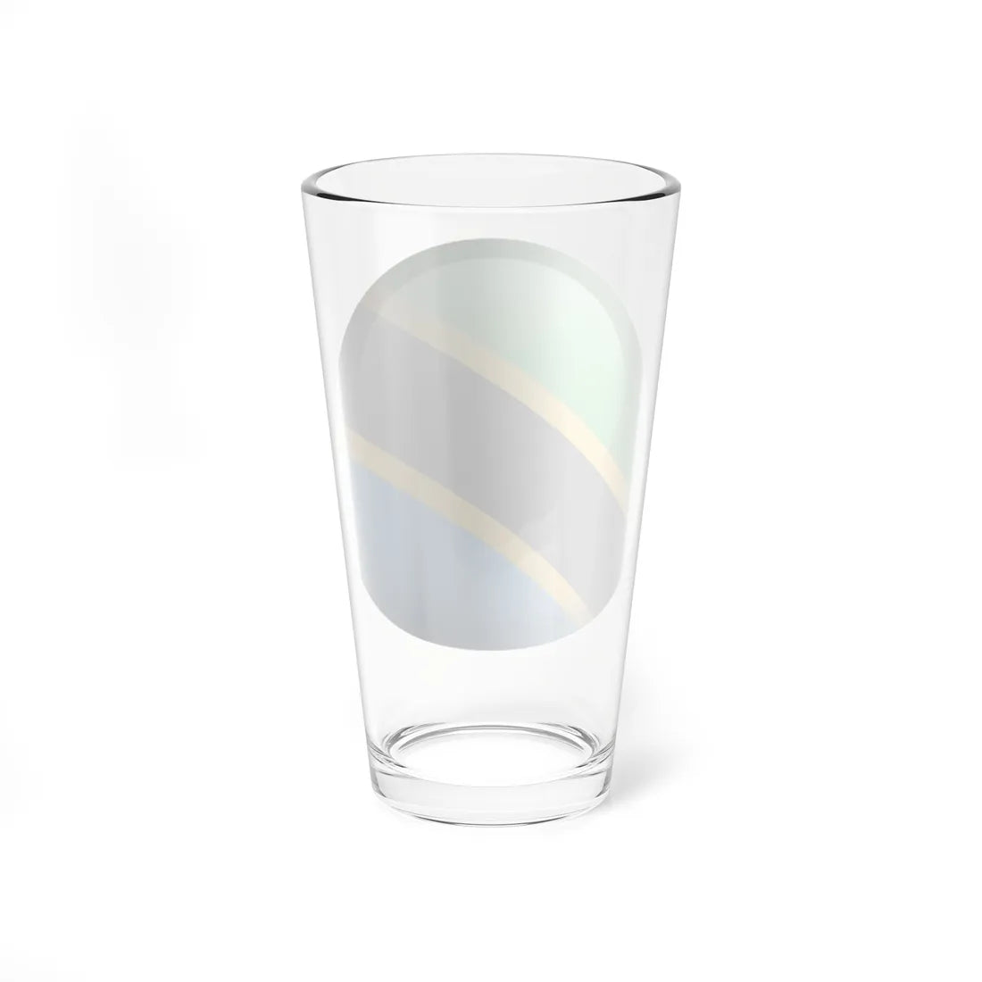 Flag orb Tanzania (Tanzania) Pint Glass 16oz - Go Mug Yourself