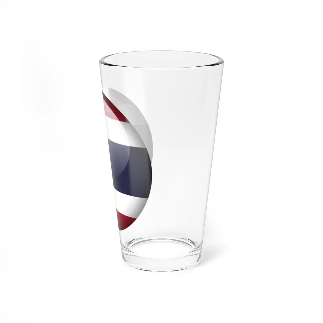 Flag orb Thailand (Thailand) Pint Glass 16oz - Go Mug Yourself