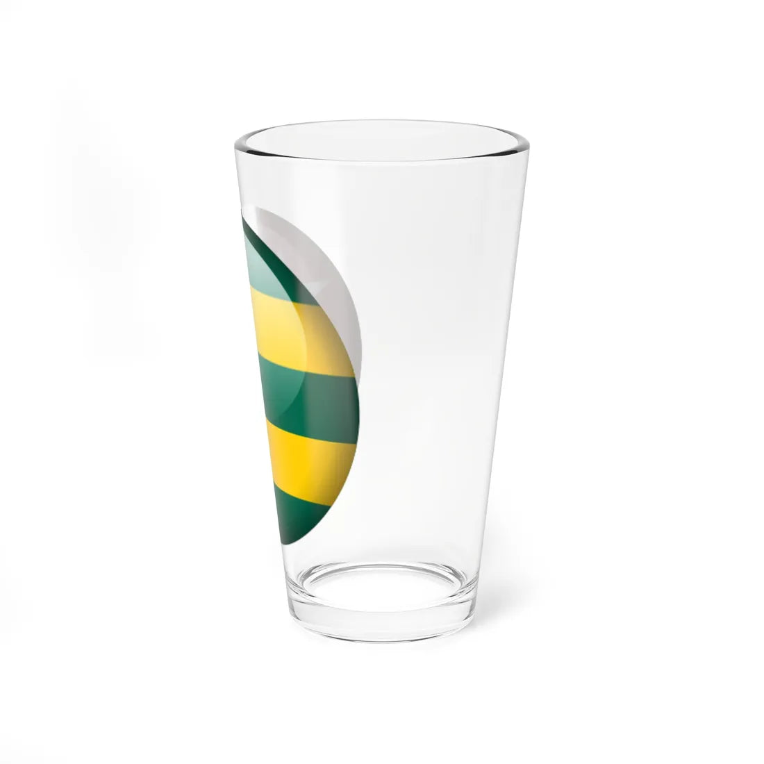 Flag orb Togo (Togo) Pint Glass 16oz - Go Mug Yourself