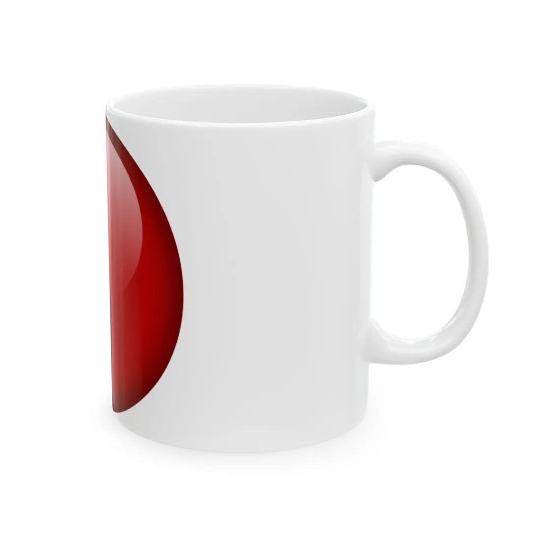 Flag orb Tonga (Tonga) White Coffee Mug - Go Mug Yourself