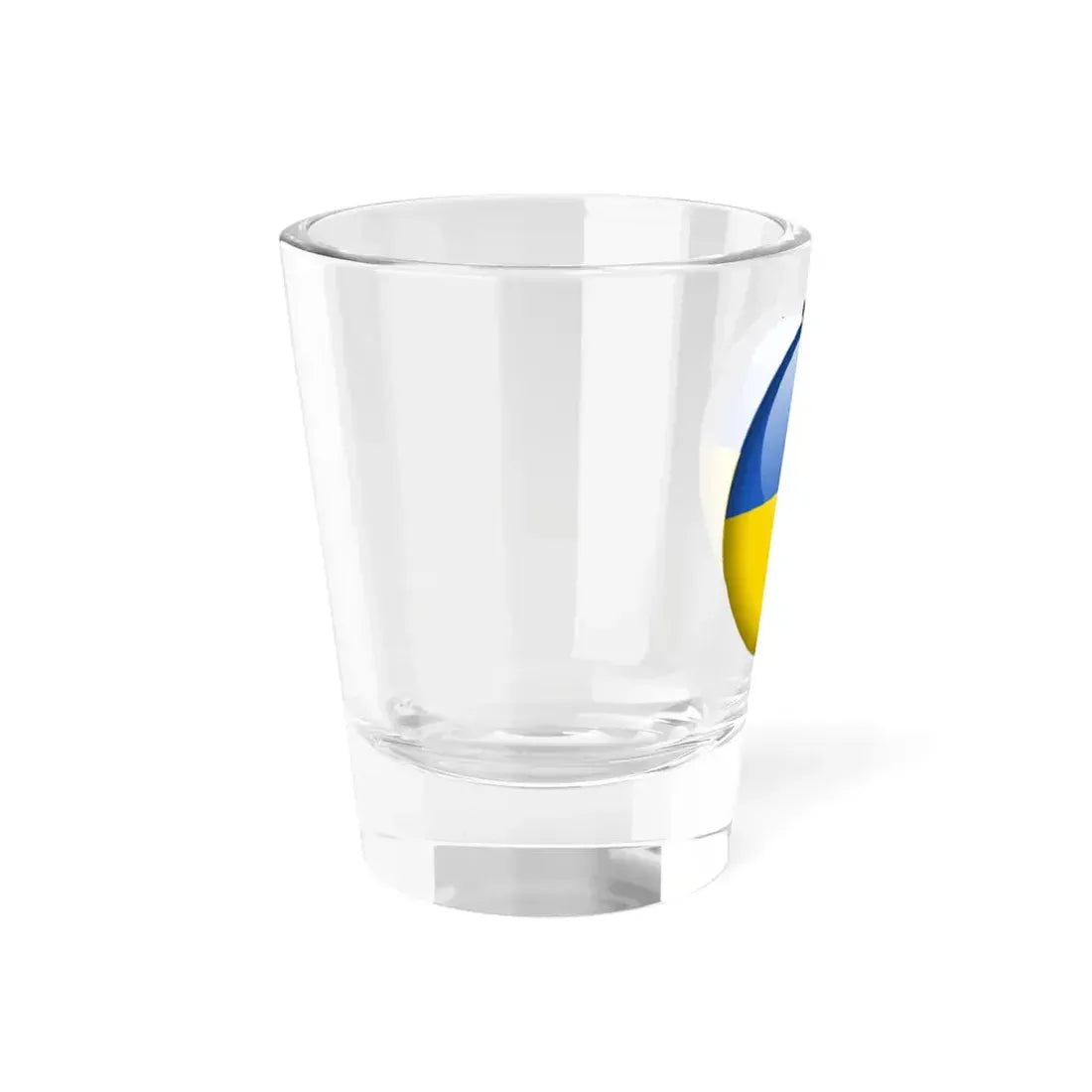 Flag orb Ukraine (Ukraine) Shot Glass 1.5oz - Go Mug Yourself