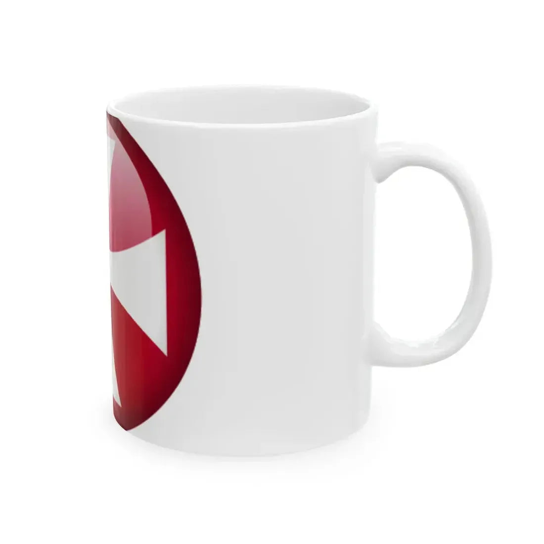 Flag orb Wallis and Futuna (France) White Coffee Mug - Go Mug Yourself