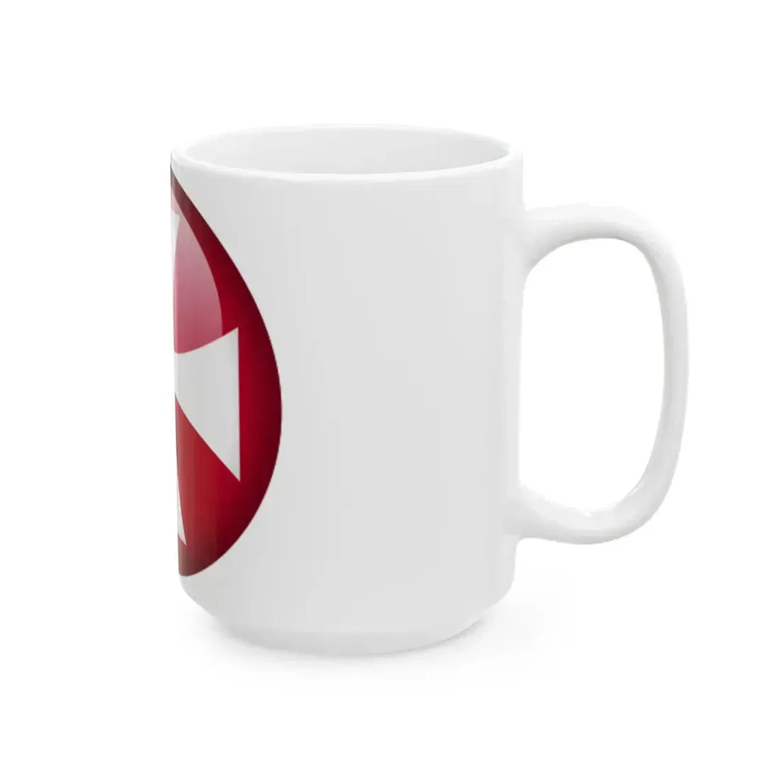 Flag orb Wallis and Futuna (France) White Coffee Mug - Go Mug Yourself