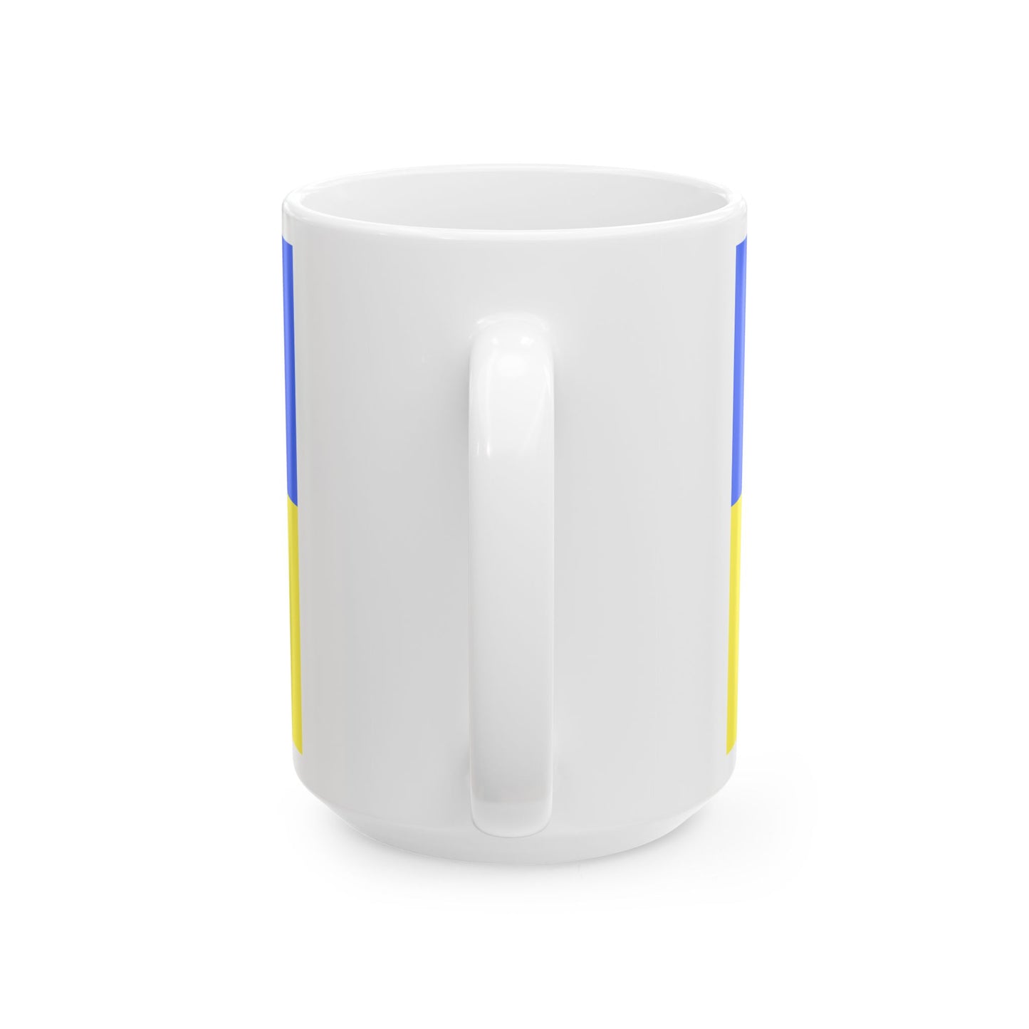 FLAG-Pest-megye (Hungary) White Coffee Mug-Go Mug Yourself