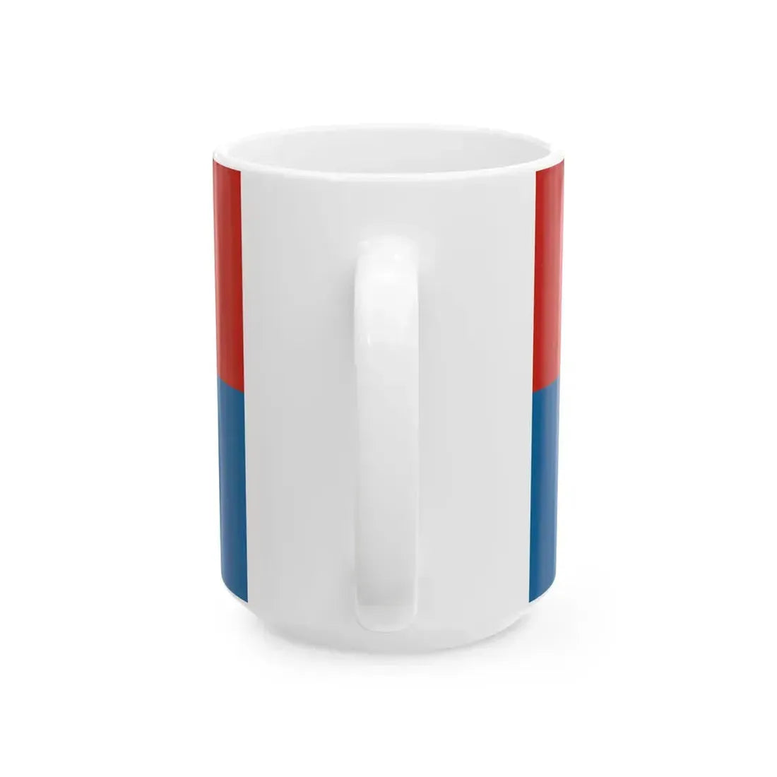 Flag project proposed by the communists of Moldova (Moldova) White Coffee Mug - Go Mug Yourself