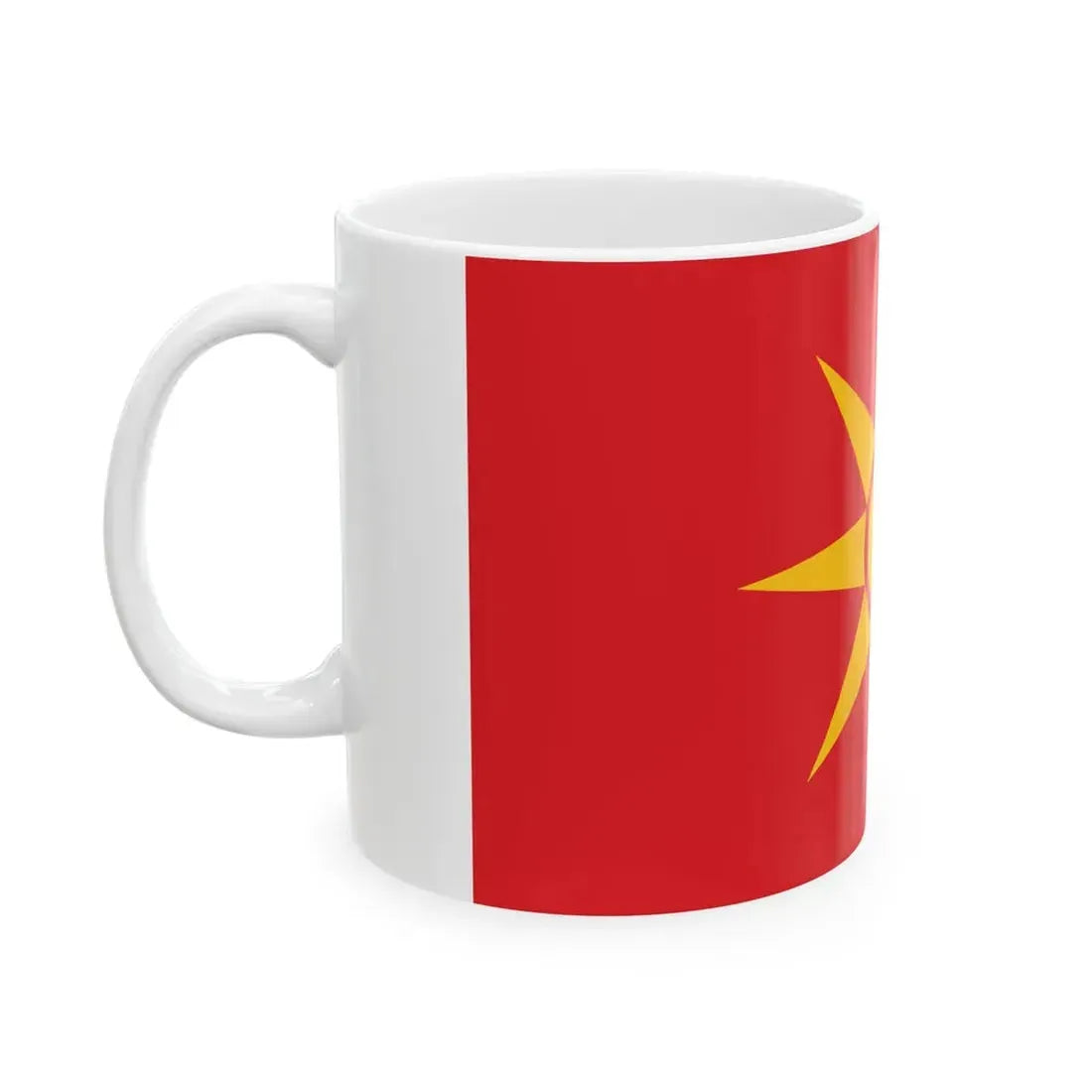 Flag proposal of Macedonia - 7 (North Macedonia) White Coffee Mug - Go Mug Yourself