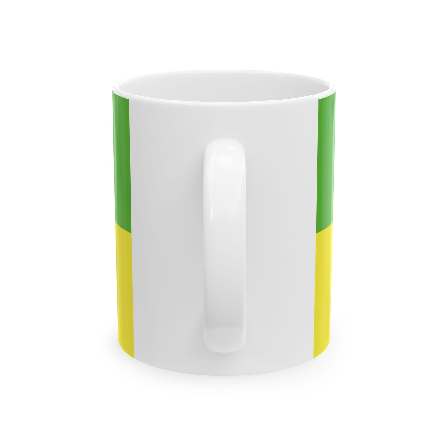 FLAG-Somogy-megye (Hungary) White Coffee Mug-Go Mug Yourself