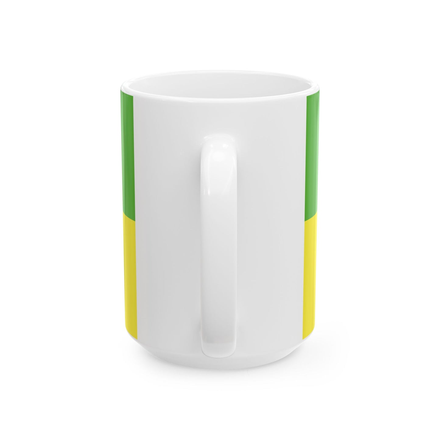 FLAG-Somogy-megye (Hungary) White Coffee Mug-Go Mug Yourself