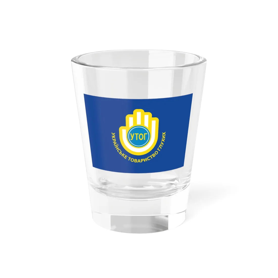 Flag utog (Ukraine) Shot Glass 1.5oz 1.5oz - Go Mug Yourself