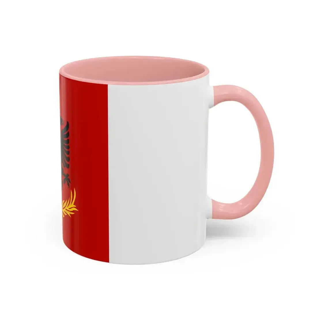 Flag variation of the Albanian Royal Army - Accent Coffee Mug - Go Mug Yourself